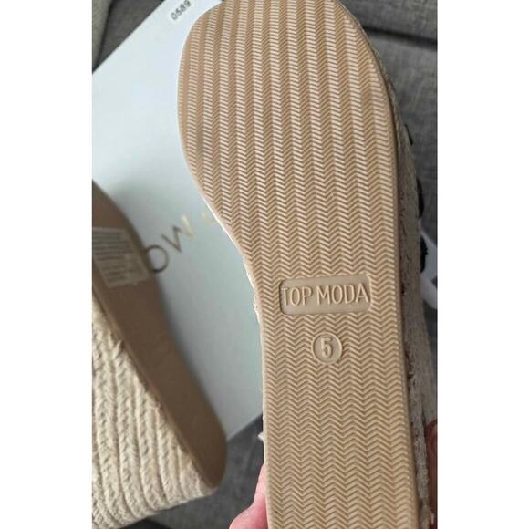 TOP MODA Espadrille Sandals - Picture 4 of 5